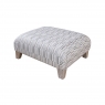 Alstons Ltd (Upholstery) Roxie Square Stool with Legs