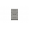 Fairway Furniture Ava 3 Drawer Bedside Chest