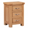 Fairway Furniture Cannock Bedroom 3 Drawer Bedside Chest