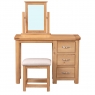 Fairway Furniture Cannock Bedroom 3 Drawer Dressing Table Set