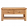 Fairway Furniture Cannock Dining Coffee Table - 2 Drawers
