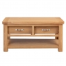 Fairway Furniture Cannock Dining Coffee Table - 2 Drawers