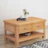 Fairway Furniture Cannock Dining Coffee Table - 2 Drawers
