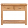 Fairway Furniture Cannock Dining Console Table - 2 Drawers