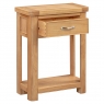 Fairway Furniture Cannock Dining Small Console Table - 1 Drawer