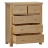 Fairway Furniture Fairford Oak Bedroom 2 + 3 Drawer Chest
