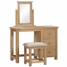 Fairway Furniture Fairford Oak Bedroom 3 Drawer Dressing Table Set