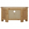 Fairway Furniture Fairford Oak Dining Corner TV Unit