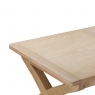 Fairway Furniture Fairford Oak Dining Cross Leg Extending Dining Table