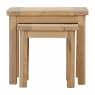 Fairway Furniture Fairford Oak Dining Nest of 2 Tables