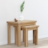 Fairway Furniture Fairford Oak Dining Nest of 2 Tables