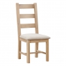 Fairway Furniture Fairford Oak Dining Pair Ladderback Dining Chairs