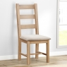 Fairway Furniture Fairford Oak Dining Pair Ladderback Dining Chairs