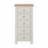 Fairway Furniture Fairford Painted Bedroom 5 Drawer Tall Chest