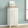 Fairway Furniture Fairford Painted Bedroom 5 Drawer Tall Chest