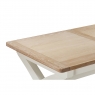 Fairway Furniture Fairford Painted Dining Cross Leg Extending Dining Table