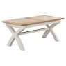 Fairway Furniture Fairford Painted Dining Cross Leg Extending Dining Table