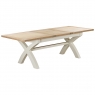 Fairway Furniture Fairford Painted Dining Cross Leg Extending Dining Table
