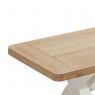 Fairway Furniture Fairford Painted Dining Cross Leg Wooden Dining Bench