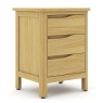 Fairway Furniture Halkirk Bedroom 3 Drawer Bedside Chest