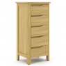 Fairway Furniture Halkirk Bedroom 5 Drawer Tall Chest