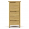 Fairway Furniture Halkirk Bedroom 5 Drawer Tall Chest