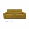 HTL  Brook Homestage Power Recliner Sofa with Lux Media