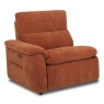HTL  Jasper 1 Seater Power Recliner Section with Power Ratchet Headrest & USB