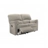 G Plan  Chloe 2 Seater Sofa with Single Manual Recliner Action