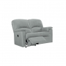 Chloe 2 Seater Sofa with Single Power Recliner Action