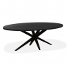 Maxfurn Montello Oval 180cm Fixed Top Dining Table (Width 102cm)