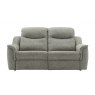 Firth 3 Seater Sofa (2 Cushion) with Double Power Recliner Actions - Touch Button