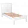 Howard 3'0 Single Bedframe-White Painted