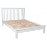 Howard 4'6 Double Bedframe-White Painted