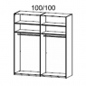 Rauch Mobelwerke Gmbh Taro 5UES Sliding 2 Door Mirror Wardrobe
