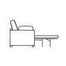 Fairway Furniture Cayman 3 Seater Sofabed-Pocket Mattress