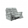 Holmes 2 Seater Sofa with Double Manual Recliner Actions