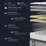 Sealy Nelson Luxury Plush 4'6 Platform Top Divan Set