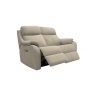 Kingsbury 2 Seater Sofa with Double Power Recliner Actions-Power Headrest-Lumbar Support