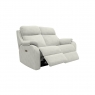 G-Plan Kingsbury 2 Seater Sofa with Double Power Recliner Actions-Power Headrest-Lumbar Support