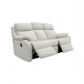 G Plan  Kingsbury 3 Seater Sofa with Double Manual Recliner Actions