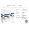 Relyon Ltd Cool Gel Latex 2800 6'0 Platform Top Ottoman Set - Grade A