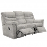 G-Plan Malvern 3 Seater Sofa with Double Manual Recliner Actions