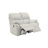 Mistral 2 Seater Sofa with Double Manual Recliner Actions