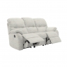 G Plan  Mistral 3 Seater Sofa with Double Power Recliner Actions