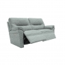 Seattle 2.5 Seater Sofa (2 Cushion)-Double Power Recliner Actions-Touch Button with USB