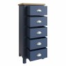 Feels Like Home Carbis 5 Drawer Narrow Chest