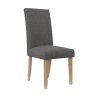Juliet Pair of Straight Back Dining Chairs - Fabric