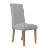 Juliet Pair of Straight Back Dining Chairs - Fabric