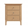 Feels Like Home Mia Bedroom Extra Large Bedside Cabinet - 3 Drawers